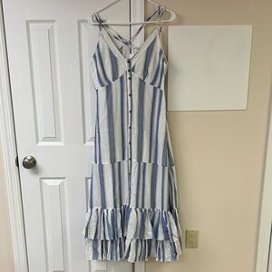 NWT Vacate the Label Palma Stripe Standby Dress